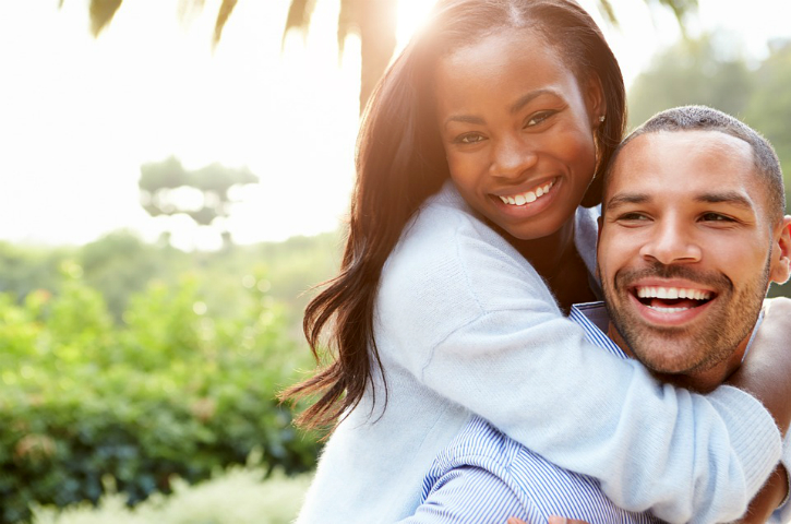 couple happy